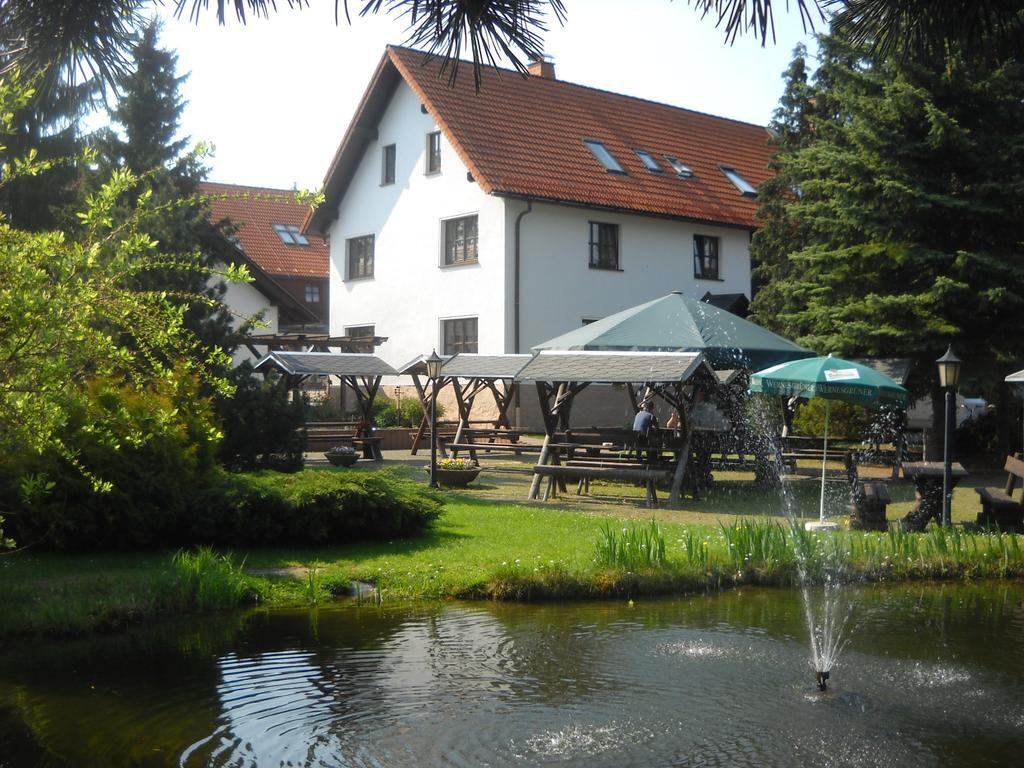 Hotel-Pension Flechsig Hartmannsdorf Exterior foto